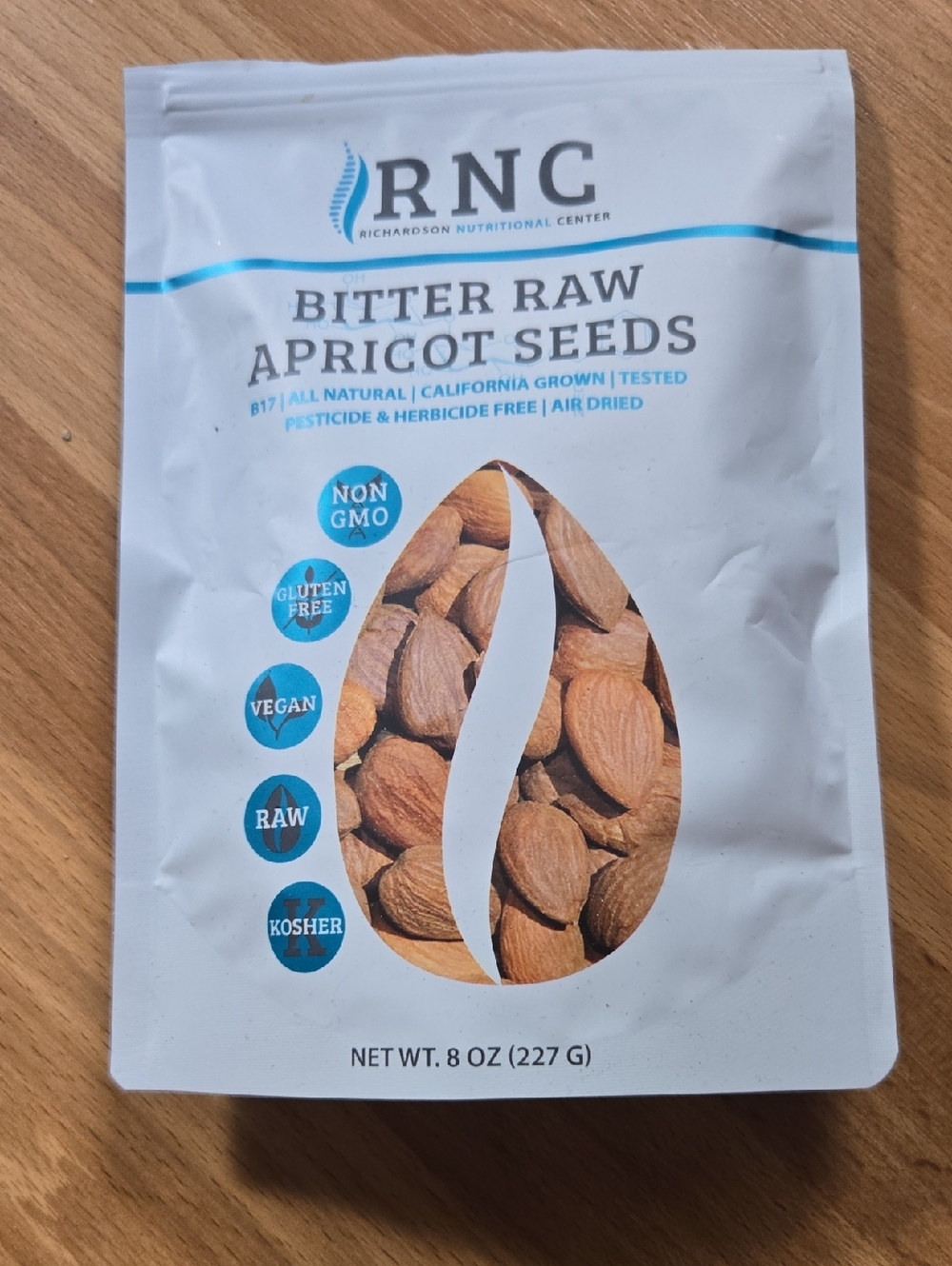 Bitter Raw Apricot Seeds - White Packaging